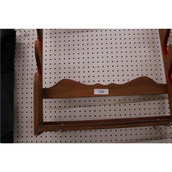 Wall gun rack/ fishing rod holders