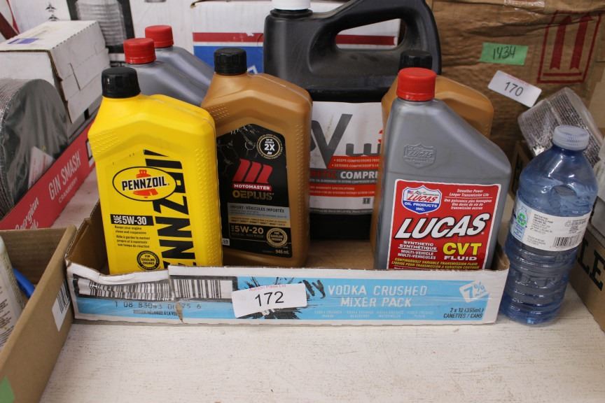 Assorted Oil Assorted oil products