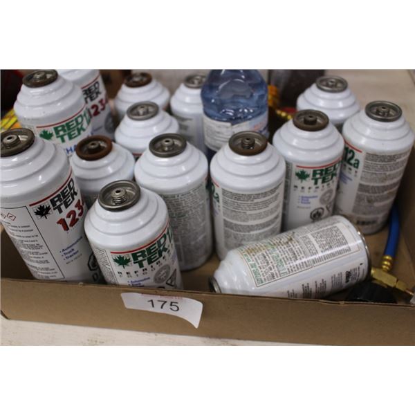 Assorted AC rechargers, hose w/ pressure gauge