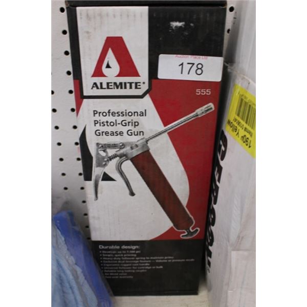 Alemite pistol grip grease gun