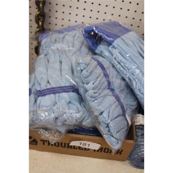 Case of mop head replacements