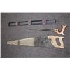 Image 4 : Assorted wood saws, level