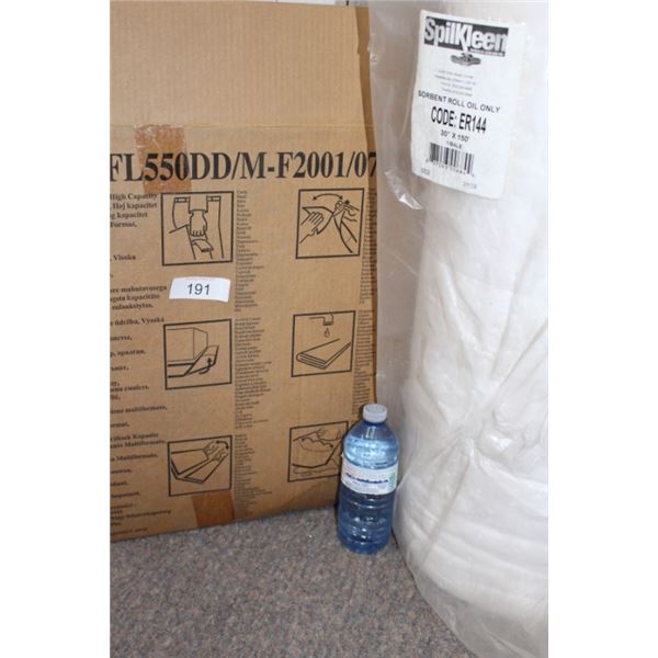 30" x 150' spill kleen absorbent roll