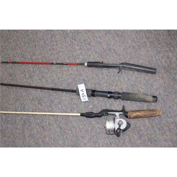 3 fishing rods