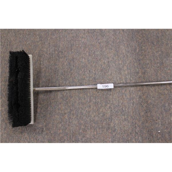 Pressure washer brush wand
