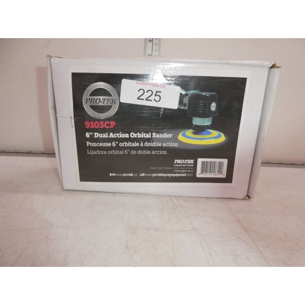 6" dual action orbital sander