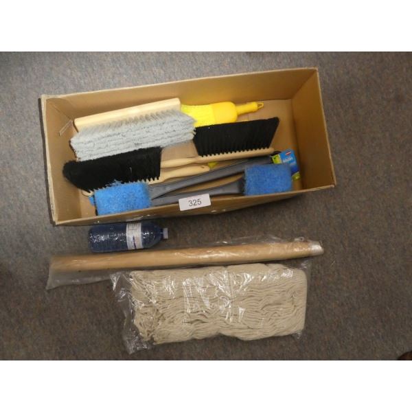 Brushes, scrub brushes, mop head replacement