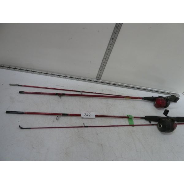 2 fishing rods