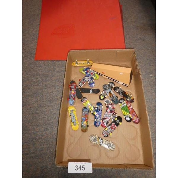 Tech deck finger skateboards