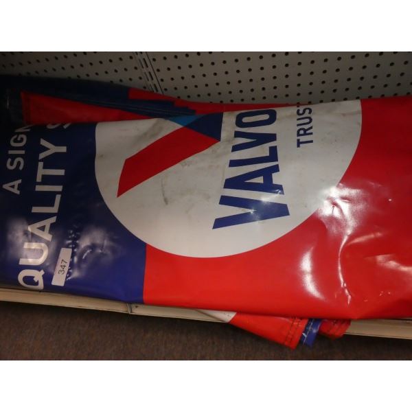 Valvoline canvas sign