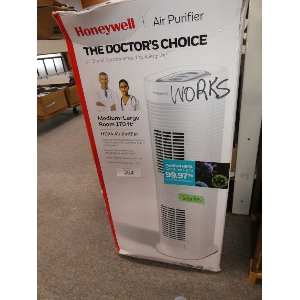 Honeywell air purifier
