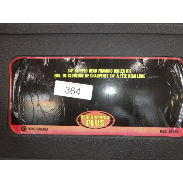 Clipped head framing nailer kit - 34 degree