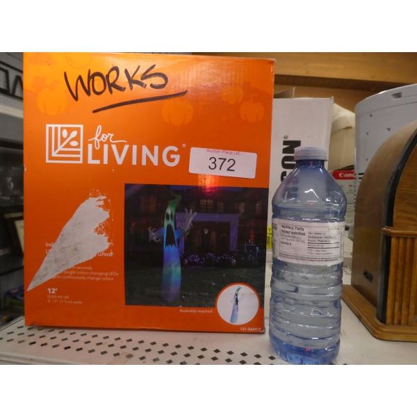 12' inflatable ghost decoration