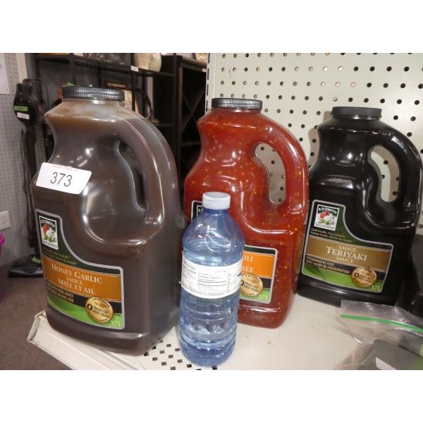 3.7L ED Smith sauces: 1 sweet chili, 1 honey