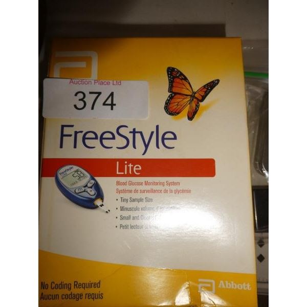 Freestyle lite blood monitoring system