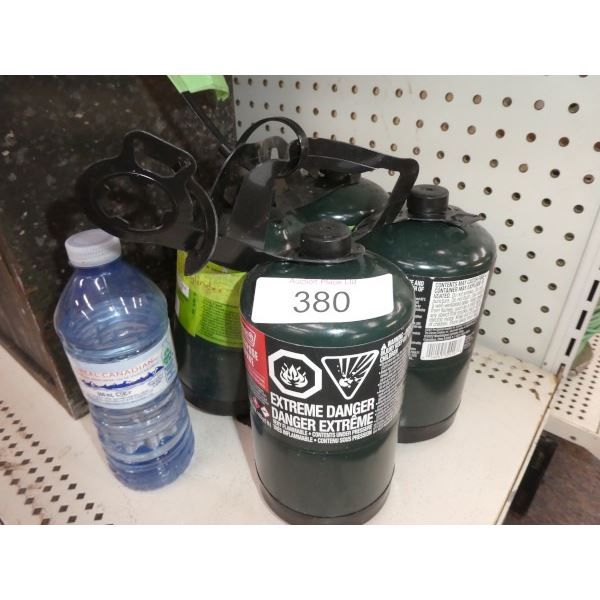 4 coleman mini propane tanks