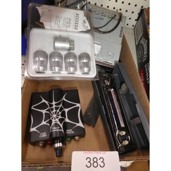 Tattoo machine power supply, set of lug nuts,