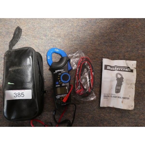 Mastercraft digital clamp multimeter