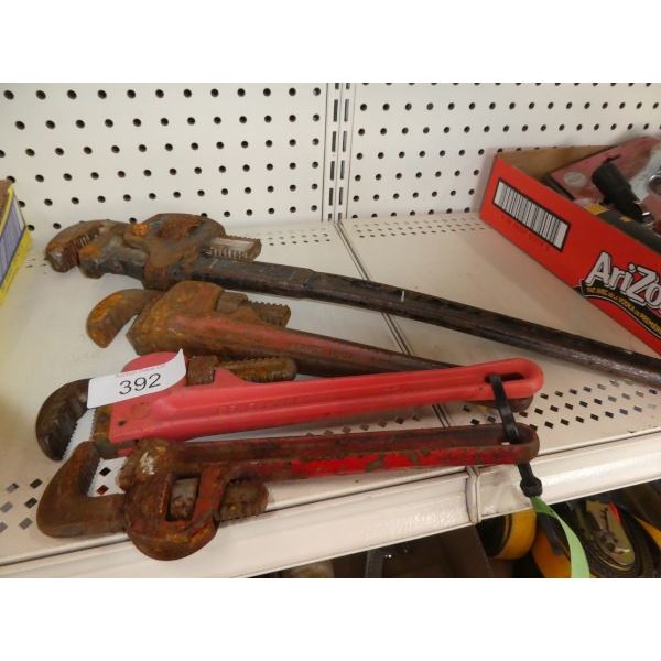 4 pipe wrenches