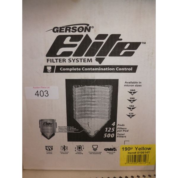 Case of elite filter system funnels