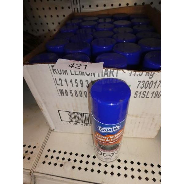Case of Gunk battery terminal cleaner