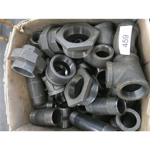 Assorted iron fittings