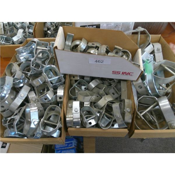 Assorted pipe hangers