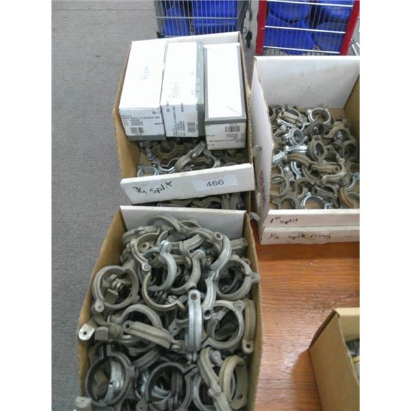 Assorted pipe hangers, riobel cartridge kit