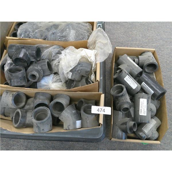 Assorted plumbing fittings