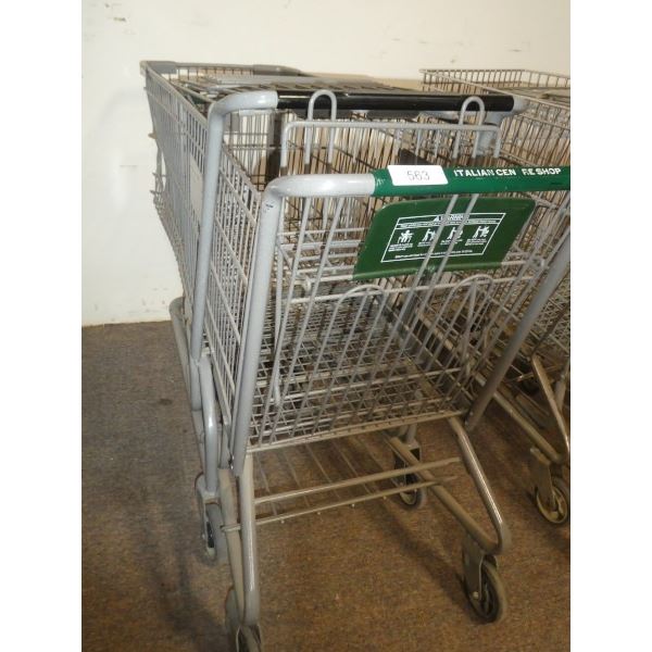 2 grocery carts