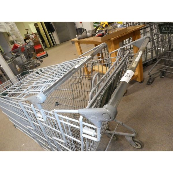 2 grocery carts