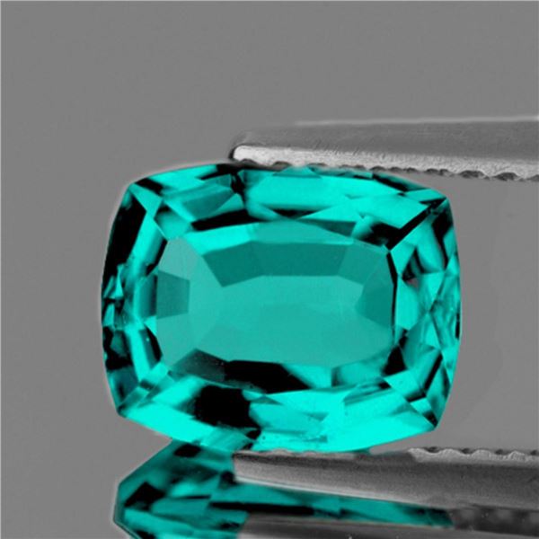 Natural Intense Green Blue Apatite 1.18 Cts  [VVS]