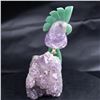 Image 1 : Natural Stone Handcarved Quartz Bird