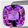 Image 1 : Natural  Cushion Violet Sapphire {Flawless-VVS}