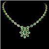 Image 1 : Natural Unheated Colombian Emerald Necklace