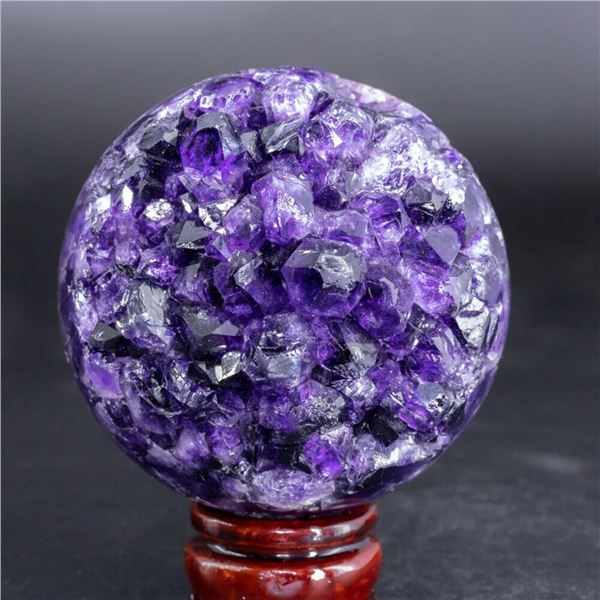 Natural Brazil  Purple Amethyst 4150 Cts Crystal Sphere