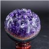 Image 3 : Natural Brazil  Purple Amethyst 4150 Cts Crystal Sphere