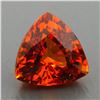 Image 1 : Natural Mandarin Orange Spessartite Garnet 1.23 Cts{Flawless-VVS}