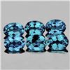 Image 1 : Natural London Blue Topaz 6 Pcs {Flawless-VVS1}
