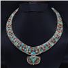 Image 1 : Tibet Natural Stone Tribal Queen Royal Necklace