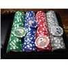 Image 2 : POKER CHIP SET in leather RBC case