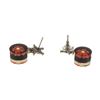 Image 2 : Chanel Silver CC Star Flower Earrings