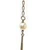 Image 9 : Chanel Gold-tone CC Pearl Chain Necklace