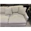 Image 3 : CRATE & BARREL 2-PC FABRIC SECTIONAL SOFA WITH CHAISE 125" X 64" (DAMAGE ON ONE SIDE)