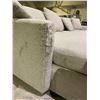 Image 7 : CRATE & BARREL 2-PC FABRIC SECTIONAL SOFA WITH CHAISE 125" X 64" (DAMAGE ON ONE SIDE)