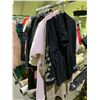 Image 3 : RACK OF ASSORTED CLOTHING (RACK NOT INCLUDED)