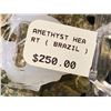 Image 4 : AMETHYST HEART (BRAZIL) RETAIL $250