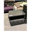 Image 2 : RESTORATION HARDWARE CREDENZA (NO SHELVES) & NIGHT STAND