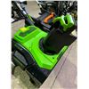 Image 2 : *UNKNOWN WORKING CONDITION* GREENWORKS PRO CORDLESS SNOW THROWER (NO BATTERIES)