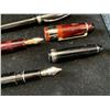 Image 3 : 2 FOUNTAIN PENS AND 1 PENCIL WITH VISCONTI CASE